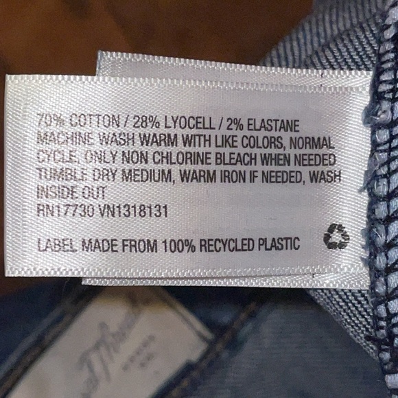 •UNIVERSAL THREAD•HIGH-RISE DARK WASH ANKLE BOOTCUT DENIM JEANS SIZE 4/27 EUC - Picture 11 of 11